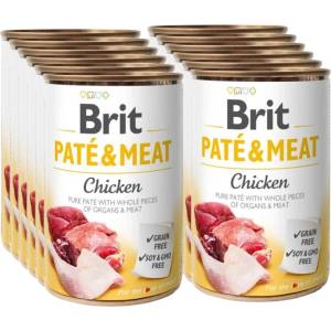 Brit Брит пате и месо от пиле 12x400г