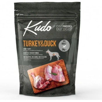 Kudo Dog Junior Medium&Maxi Turkey & Duck 3 kg