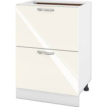 Image 1 of ИРИМ Долен кухненски шкаф Сити БФ-Крийм гланц-11-44 60 см