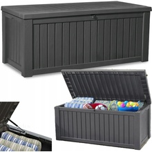 Keter Rockwood 570 l 155 x 72,4 x 64,4 cm grafit