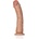Shots Toys Голямо реалистично дилдо Real Rock Curved 9" цвят мока