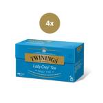 TWININGS Черен чай Лейди Грей 4 x 50 г