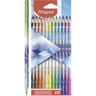 Maped Arctic trojhranné farebné ceruzky 12 ks