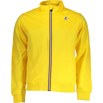 K WAY Perfektná Pánska Mikina na zips Žltá