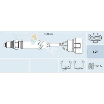 Lambda sonda FAE 77461