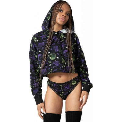 Killstar Magic Chill Crop KSRA005982 Black