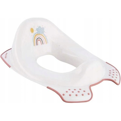 Baby Nellys Adaptér tréningové sedátko na toaletu Rainbow biele