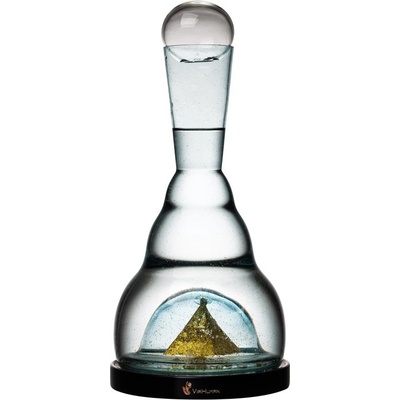 ViaHuman Karafa Aurum blue glass 1400 ml