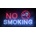 HooToo LED светеща рекламна табелa - NO SMOKING, движеща се