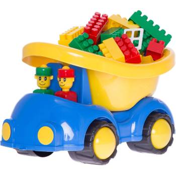 Image 1 of HEMAR САМОСВАЛ С ПЪТНИЦИ И КОНСТРУКТОР