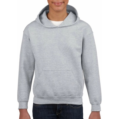Gildan Heavy Blend mikina s kapucí Sport Grey