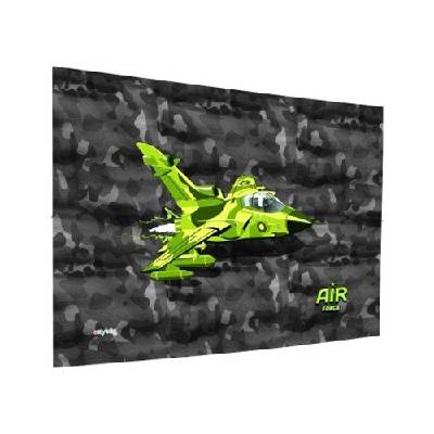 OXYBAG 5-87721 Air Force, podložka na stôl, PVC, s bočnou záložkou, 60x40cm