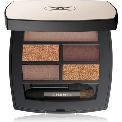 Chanel paletka očních stínů Healthy Glow Natural Eyeshadow Palette Deep 4,5 g