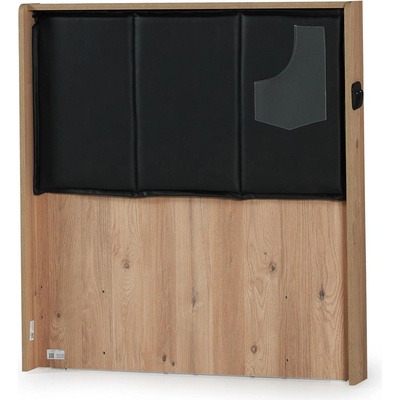 Висока табла за легло Dark дъб