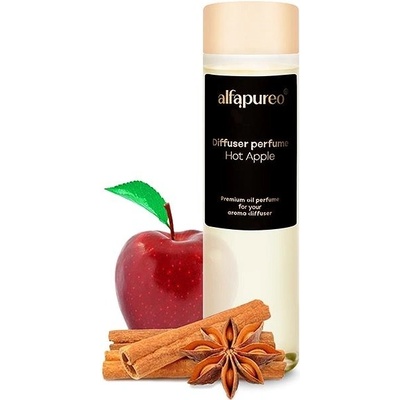 Alfapureo aroma olej Hot Apple 100 ml