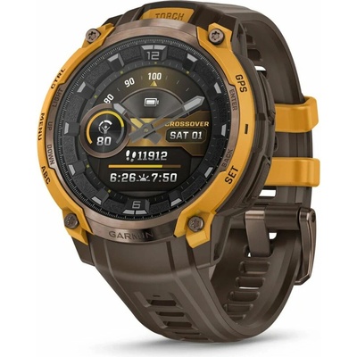Garmin Instinct Crossover AMOLED - Tactical Edition Black 010-03398-02 – Zboží Živě