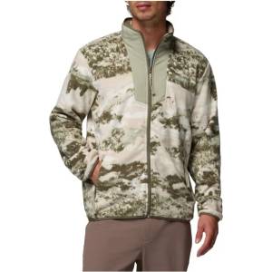 Columbia Мъжко поларено яке Columbia Sequoia Grove Printed Full Zip Fleece jacket - Safari / Fieldaze - размер XL (005-6149-0714)