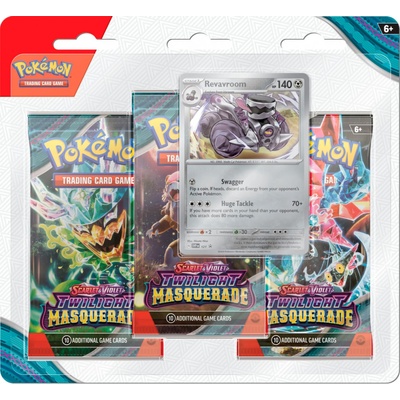 Pokémon TCG Twilight Masquerade 3-Pack Blister booster – Zbozi.Blesk.cz