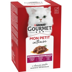 Gourmet Mon Petit с месо - 0.3кг