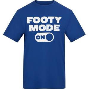 AWD Adults Printed Novelty Football Fan Tee - Footy Mode