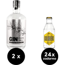 Rammstein Gin + 24 x Goldberg Tonic 40% (set 2 x 0,7 L, 24 x 0,2 L)