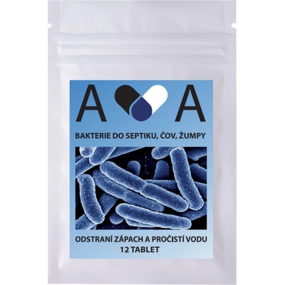 ČOV Bakterie do septiku žumpy tablety AVA, 12 tablet – Zboží Mobilmania