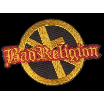 Nášivka BAD RELIGION vyšívaná zažehlovací