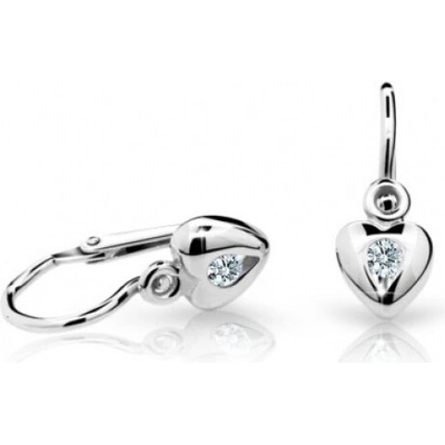 Cutie Diamonds zlaté náušnice srdcia C1556 ND1556-10-D-X-2