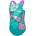 Speedo Цял бански girls learn to swim printed crossback