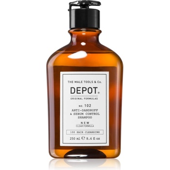 Depot 100 HAIR CLEANSING NO. 102 PURIFYING & SEBUM CONTROL шампоан за възстановяване на баланса на мазния скалп 250ml