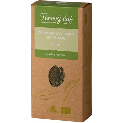 Fairobchod Bio zelený čaj Genmaicha Hunan sypaný 70 g