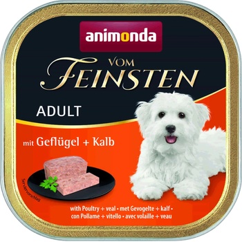 Image 1 of Animonda Vom Feinsten Classic Poultry Veal - Пастет, за пораснали кучета над 1 година, c телешко и пилешко месо, 150 гр