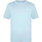 Slazenger Мъжка тениска Slazenger Plain T-Shirt Mens - Powder Blue