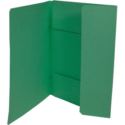 HIT Mapa odkládací A4 tříklopá zelená 50 ks – Zboží Živě