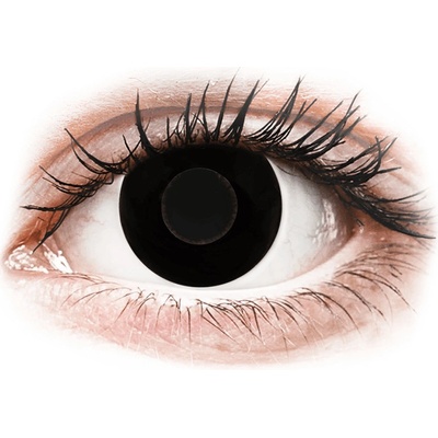 Gelflex CRAZY LENS - Black Out - nedioptrické jednodenné 2 š