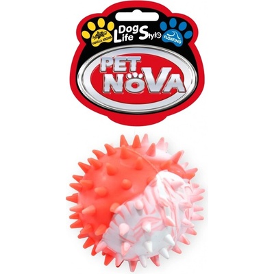 Pet Nova lopta tvrdá guma s vôňou denta 5,5 cm
