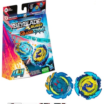 Beyblade Burst Quad Strike Comet Herlios H8