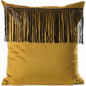 Takoy PREMIUM Zamatová JASPER s našitým dekoratívnym doplnkom s flitrami-HF-386254 45 x 45 cm