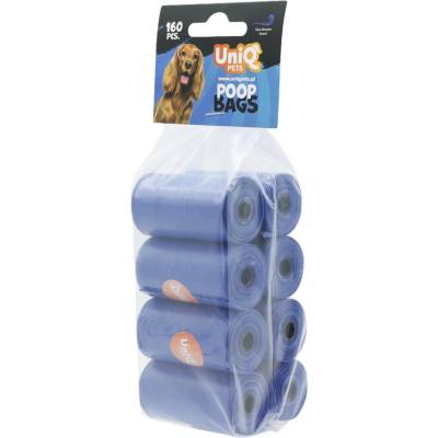 Uniq Pets Dog Poop Bags Sea Breeze 8 Rolls - ароматизирани торбички за кучета 160 броя