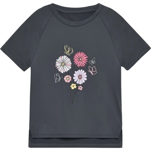 Color Kids Детска спортна тениска Color Kids Girl's T-Shirt with Print S/S Sport shirt - Turbulence - размер 152 (EU) (704-5846-0420)