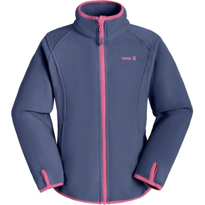 Kamik Детско поларено яке Kamik Kid's Linnea Fleece jacket - Slate / Pinky - размер 140 (EU) (703-5357-0814)