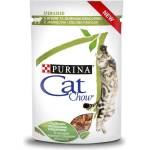 Cat Chow Purina Cat Chow Sterilised пауч за кастрирани котки с агнешко месо и зелен фасул 85gr