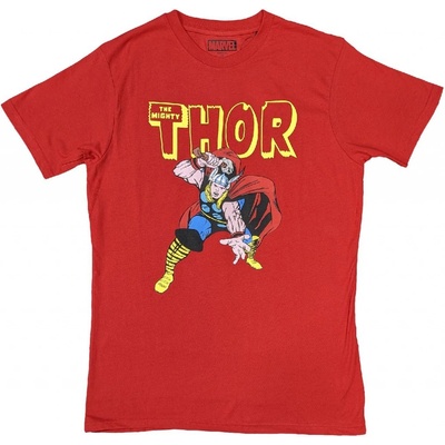 Marvel tričko Thor Hammer červené