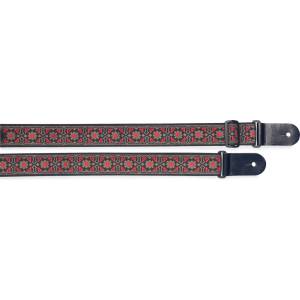 Stagg Колан за китара Stagg SWO-FLO RED
