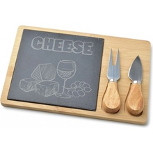 Mondex Sada na krájanie syrov Modern 25x17 cm