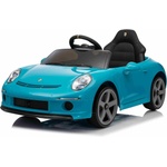 RUF GT 12V Детска Акумулаторна Кола, Синя, Литиева Батерия, Дистанционно Управление и LED Светлини (RUF_GT_BLUE_Li)