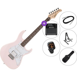 Cort G200 Premium SET Pastel Pink Електрическа китара