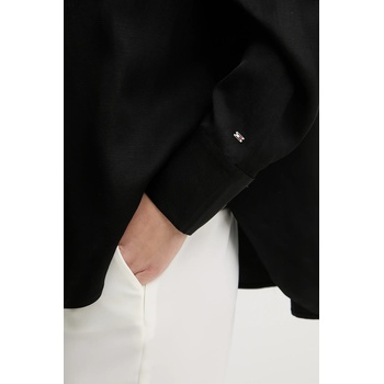 Tommy Hilfiger Риза с лен Tommy Hilfiger (WW0WW48187)