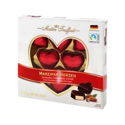 MAITRE MARZIPAN HERZEN marcipánová srdíčka 110 g