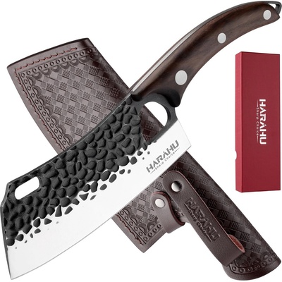 HARAHU Кухненски нож за рязане harahu ma-30241 - Кафяв kp30241 (ma-30241)